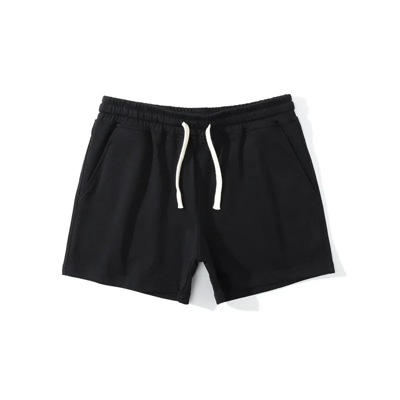 Men's Cotton Gym Shorts – Breathable Athletic Running Shorts