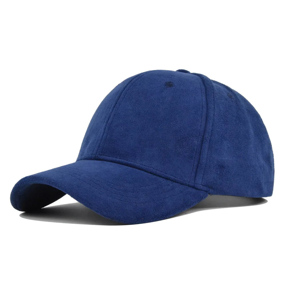 Unisex Adjustable Baseball Cap – Solid Retro Snapback Hat for Men & Women