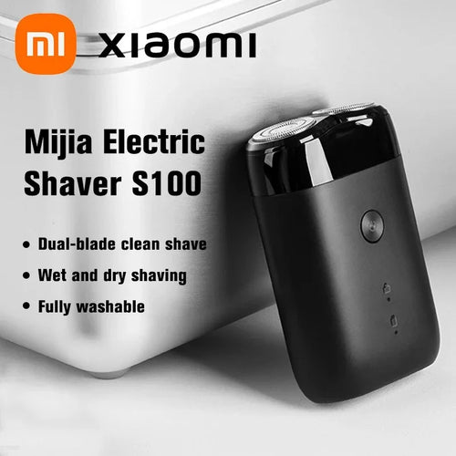 Xiaomi Mijia S100 Electric Shaver – Twin Blade Wet & Dry Razor