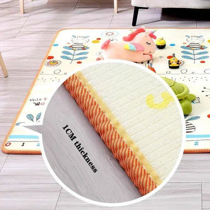 Baby Play Mat Double Sided – Non-Toxic EPE Foam Crawling Mat for Infants & Toddlers