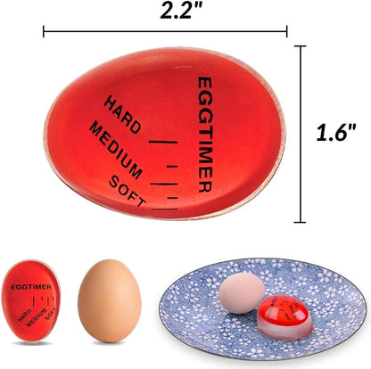 Color-Changing Egg Timer – Soft, Medium & Hard Boiled Indicator