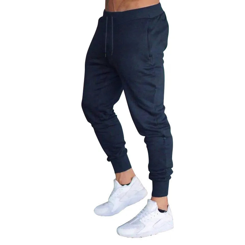 Printed Jogger Sweatpants – Men's Slim Fit Casual Trousers