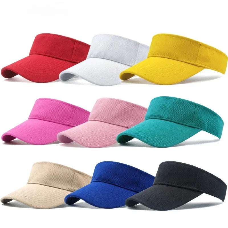 Sun Visor Cap Outdoor Sports Hat for Women and Men