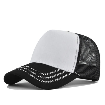 5-Panel Mesh Trucker Cap – Breathable Baseball Hat for Men & Women