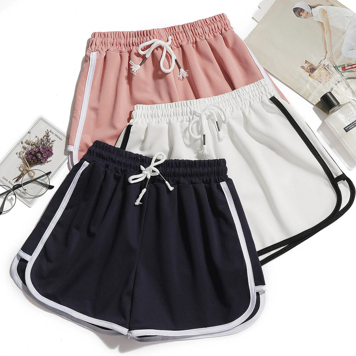 Women's Loose-Fit Casual Athletic Shorts for Yoga & Summer