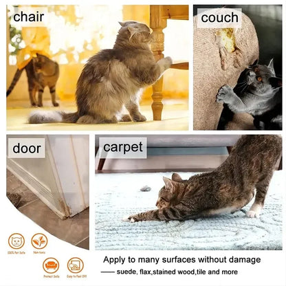 Cat Scratch Protection Pads – Self-Adhesive Couch Guard