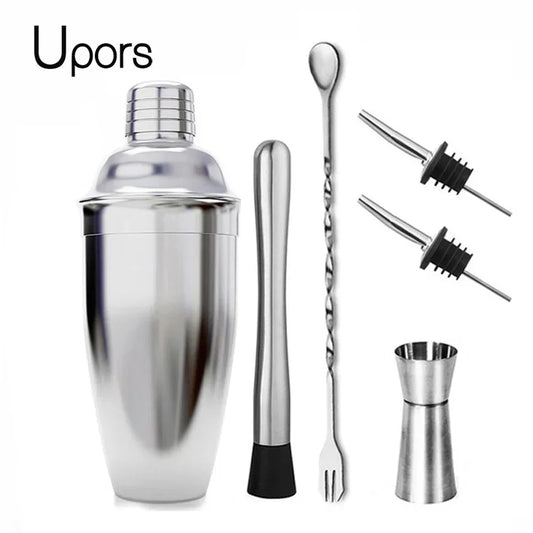 Stainless Steel Cocktail Shaker Set – Boston Bar Tool Kit