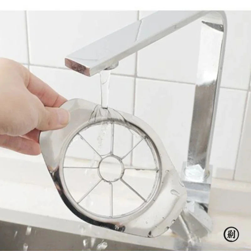 Stainless Steel Apple Slicer & Fruit Cutter with Comfort Handle
