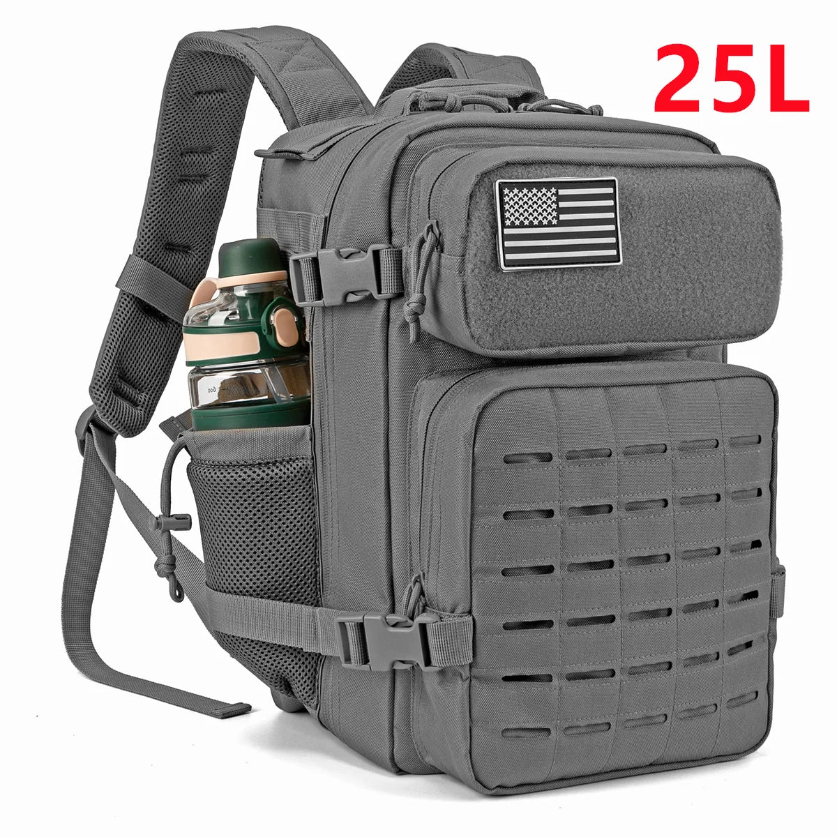 Tactical MOLLE Backpack – 25L & 45L Hiking Rucksack