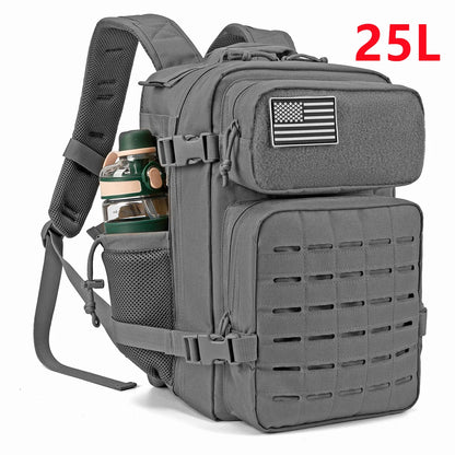 Tactical MOLLE Backpack – 25L & 45L Hiking Rucksack