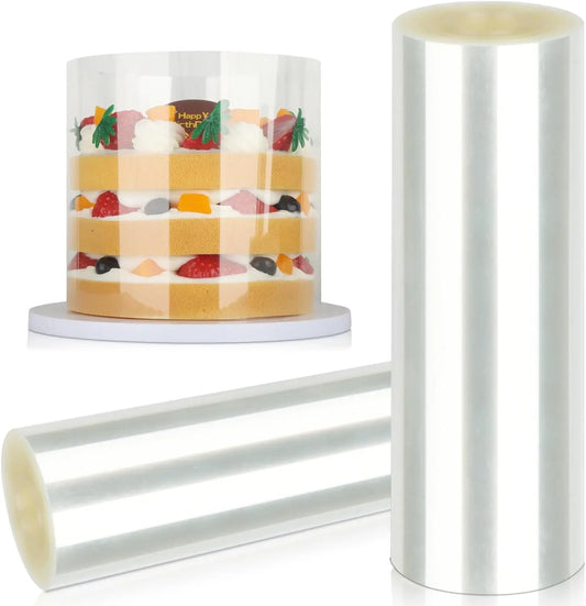 Acetate Cake Collar Roll – Transparent Cake Surround Film 10M