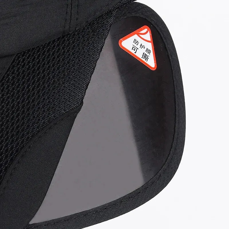 Sun Visor Cap with Retractable UV Shield – Sport Outdoor Hat