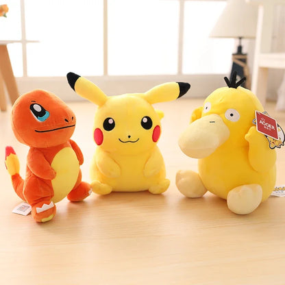Pokemon Plush Toy – Pikachu, Charizard, Eevee & More Stuffed Dolls