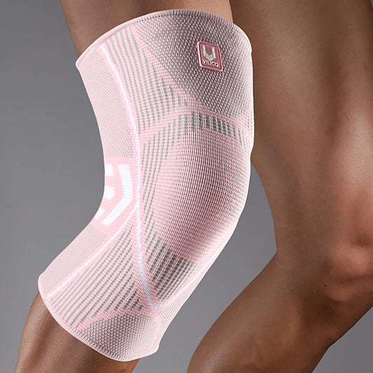 Compression Knee Sleeve – Elastic Sport Knee Support Brace for Running & Cycling