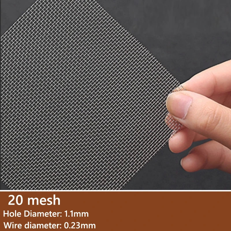 304 Stainless Steel Wire Mesh Filter Screen – 4 to 500 Mesh