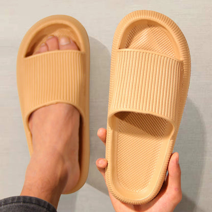 Men's EVA Slide Slippers – Soft Non-Slip Home & Summer Shoes