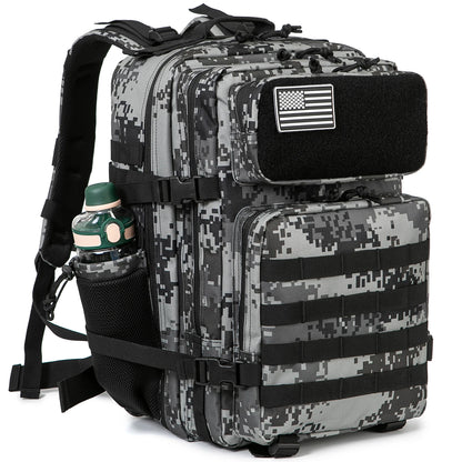 45L Tactical Backpack – MOLLE Military Rucksack for Hiking & Outdoor
