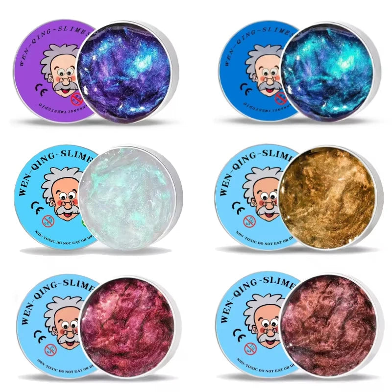 Crystal Slime Putty – Kids Safe Stress Relief Clay Toy