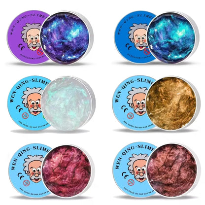 Crystal Slime Putty – Kids Safe Stress Relief Clay Toy