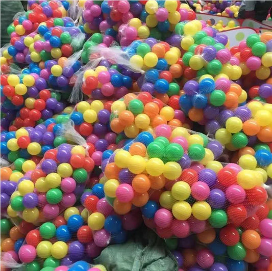 Ball Pit Balls 100pcs – Colorful Soft Plastic Play Balls for Kids