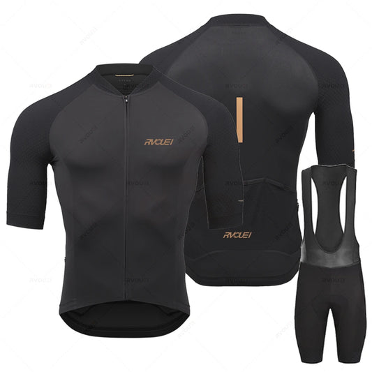 Men's Pro Team Cycling Jersey Set – Breathable Road Bike Clothing