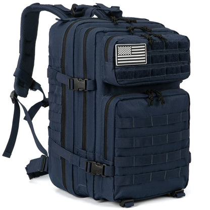 45L Tactical Backpack MOLLE Military Assault Pack for Hiking & Camping
