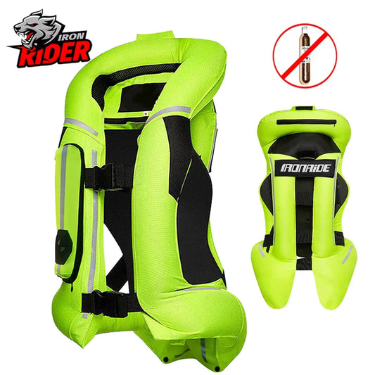 Motorcycle Airbag Safety Vest with CE Protector – Motocross Riding