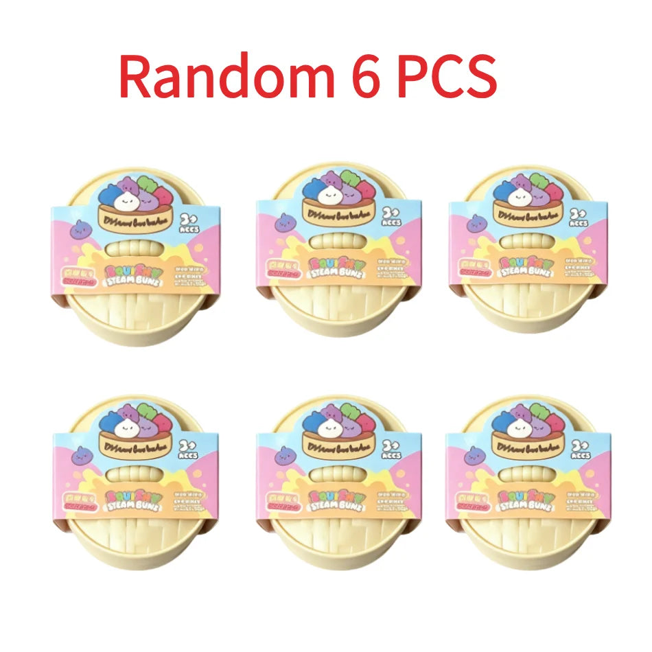 Squishy Dumpling Blind Box Stress Relief Toy – Colorful Anti-Anxiety Fidget