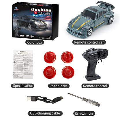 1:64 Drift RC Car – KF20/KF33 Remote Control Racing Toy