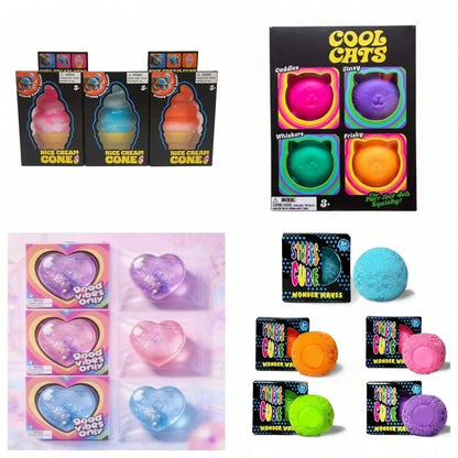 Squishy Blind Box Surprise Toys – 100 Assorted Figures