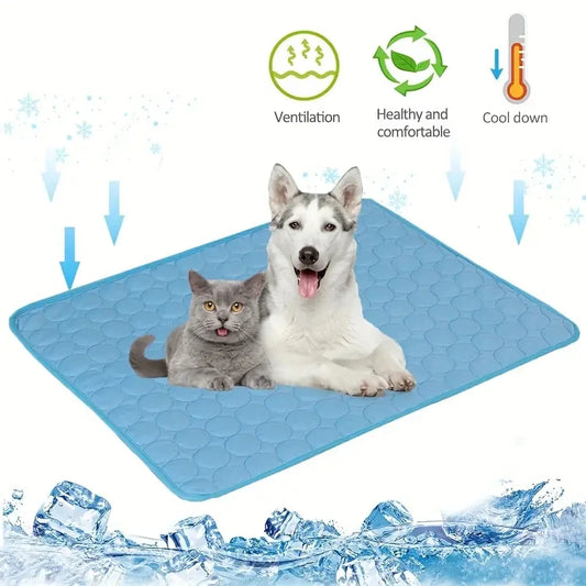 Dog Cooling Mat – Self-Cooling Pet Bed for Dogs & Cats, Multiple Sizes