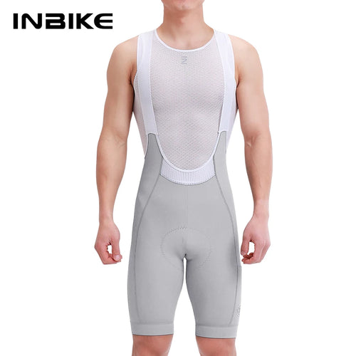 INBIKE Men's Cycling Bib Shorts with Padded Seat