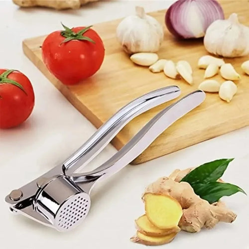 Garlic Press – Heavy-Duty Aluminum Alloy Garlic Crusher