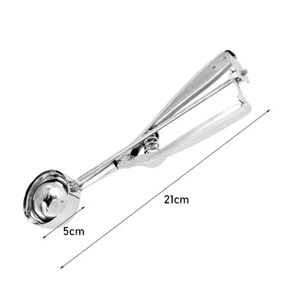 Cookie Scoop – Stainless Steel Trigger Dough Scoop for Baking