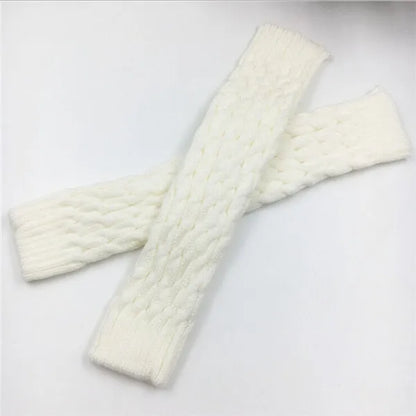 Women's Knit Leg Warmers – Cozy Boot Socks for Fall & Winter