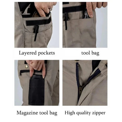 Men's Tactical Cargo Pants – Multi-Pocket Outdoor Work Trousers
