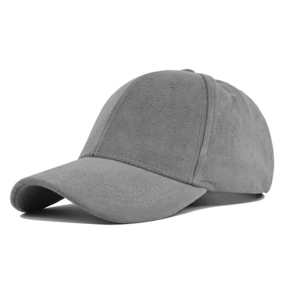Unisex Adjustable Baseball Cap – Solid Retro Snapback Hat for Men & Women