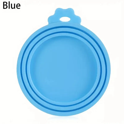 Silicone Pet Can Lid – BPA-Free Reusable Cover for Dog & Cat Food Cans