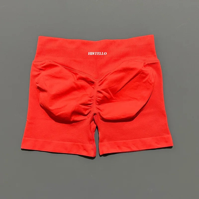 Seamless High-Waist Workout Shorts for Women