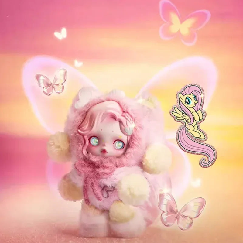Pop Mart Skullpanda x My Little Pony Plush Doll Pendant Mystery Box