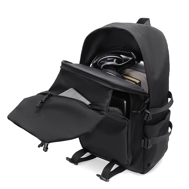 15-Inch Large Capacity Travel Backpack – Minimalist School Bag