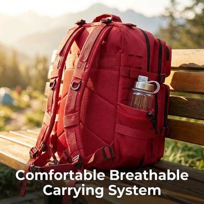 45L Tactical Backpack – MOLLE Military Hiking & Camping Bag