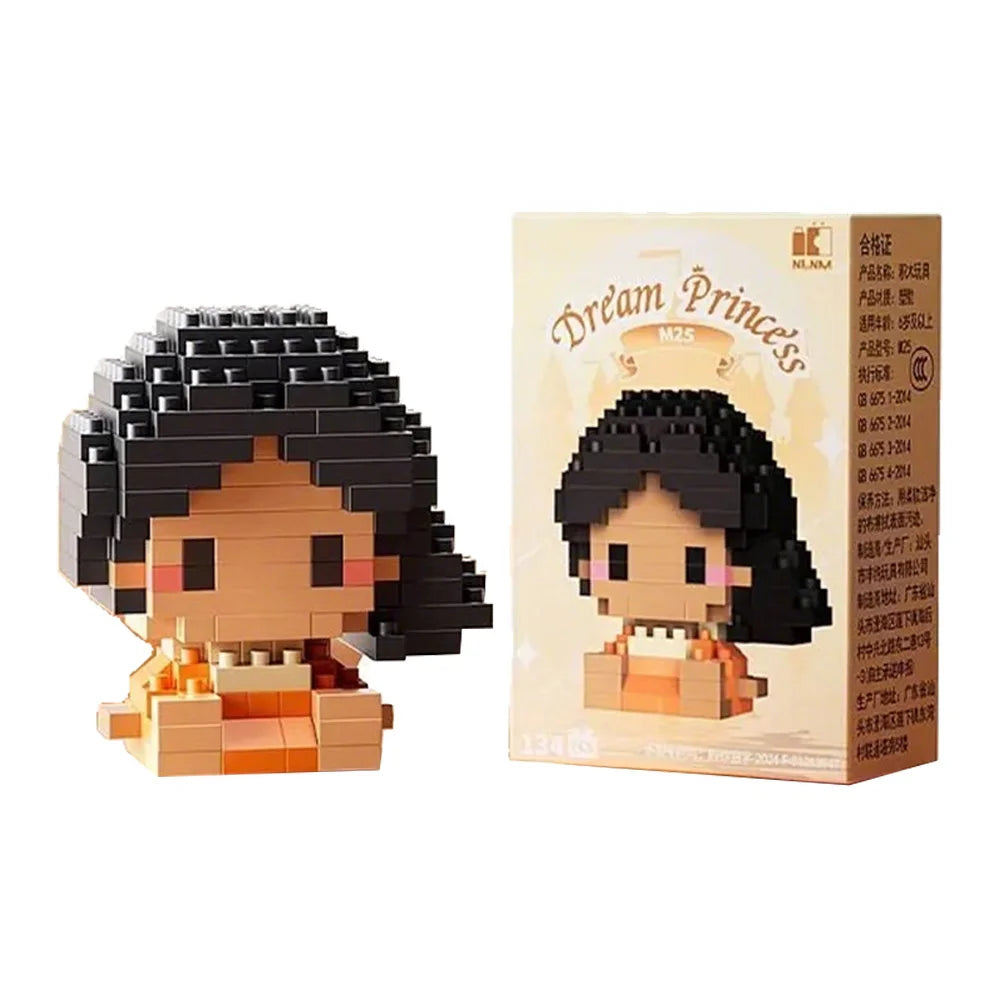Cute Cartoon Mini Building Blocks Set – Disney & Sanrio Character Bricks