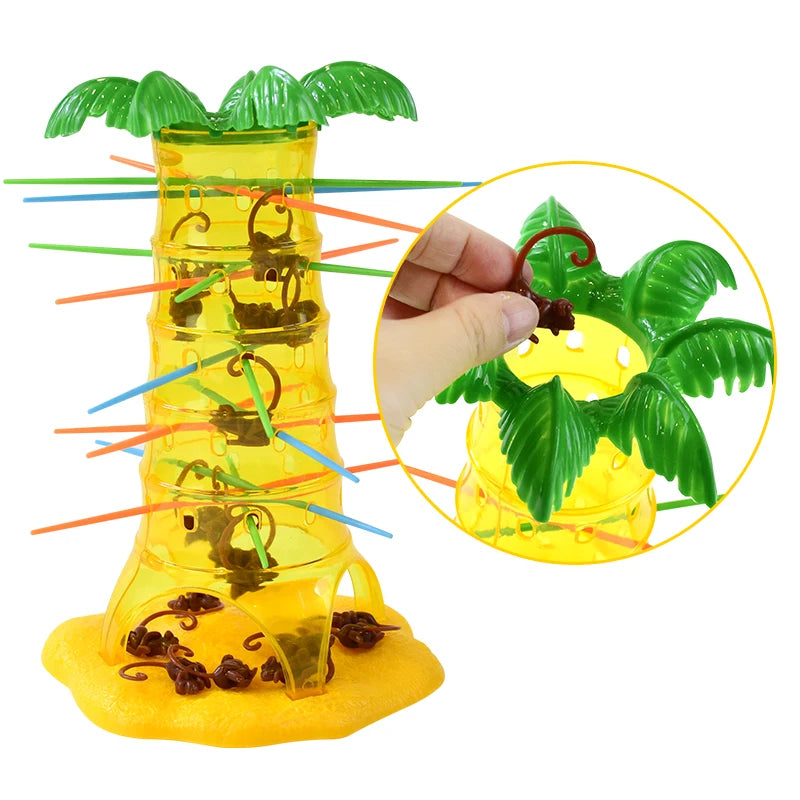 Monkey Drop Down Tabletop Game Kids Intelligence Toy Multiplayer