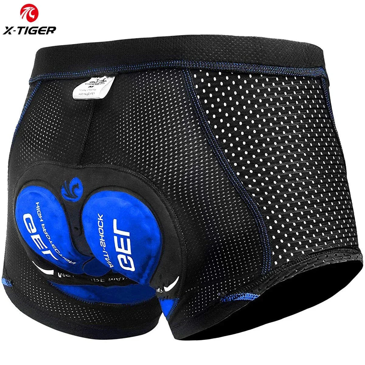 5D Gel Pad Men's Cycling Underwear Shorts – Breathable Bike Underpants