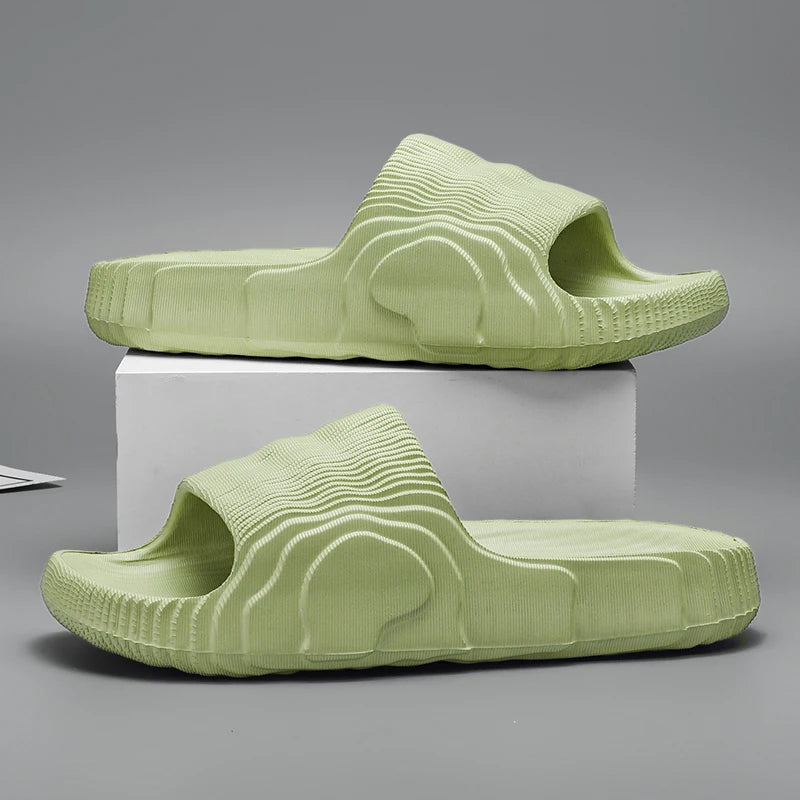 Unisex Slide Sandals – Lightweight Non-Slip Beach Slippers