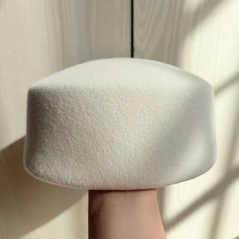 Women's Wool Felt Beret Hat – Dome, Pillbox & Fascinator Styles