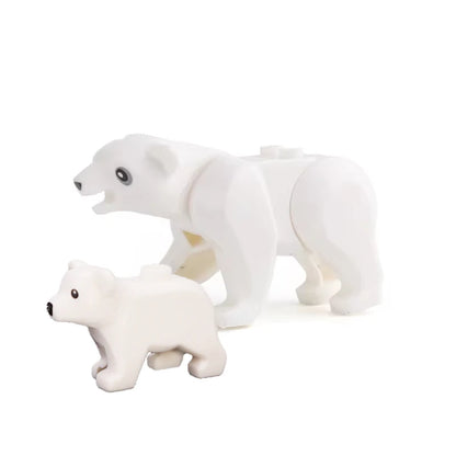 Animal Building Block Mini Figures – MOC Zoo & Farm Creatures Set for Kids