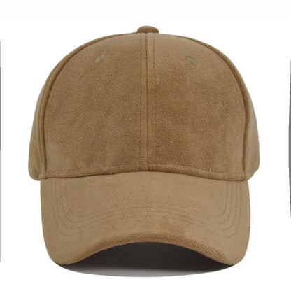 Unisex Adjustable Baseball Cap – Solid Retro Snapback Hat for Men & Women