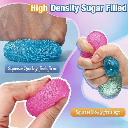 Gel Stress Ball Fidget Toy – Slow Rebound Sensory Squeeze Ball